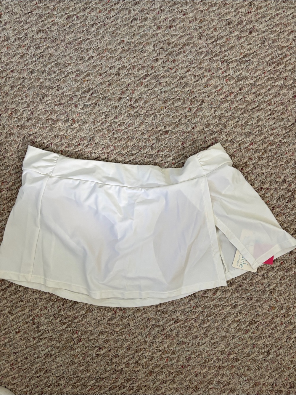 Cabana Life White Swim Skort with Tags